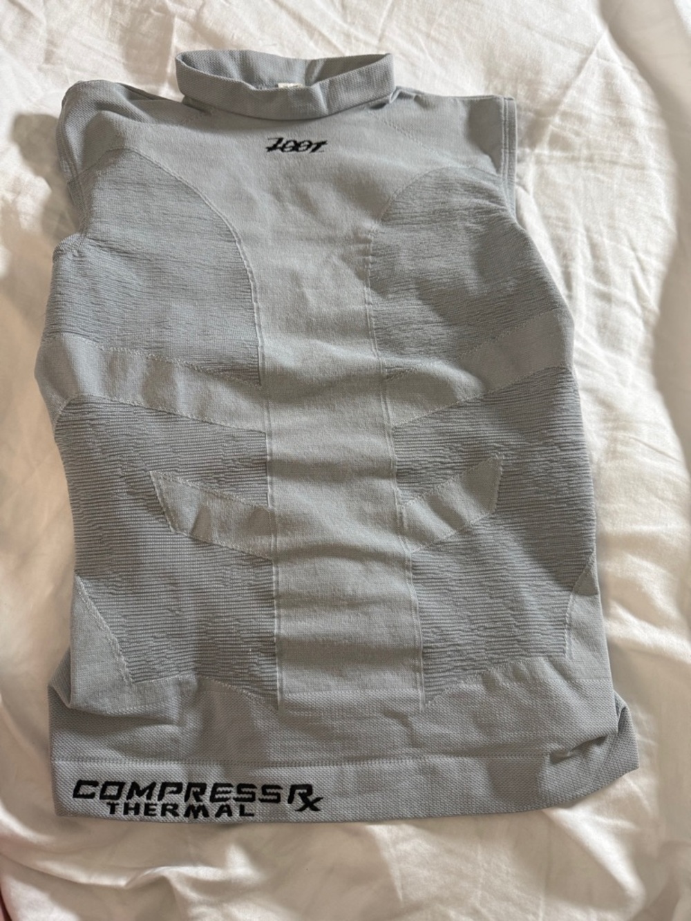 Zoot Light Gray CompressRx Thermal Sleeveless Top